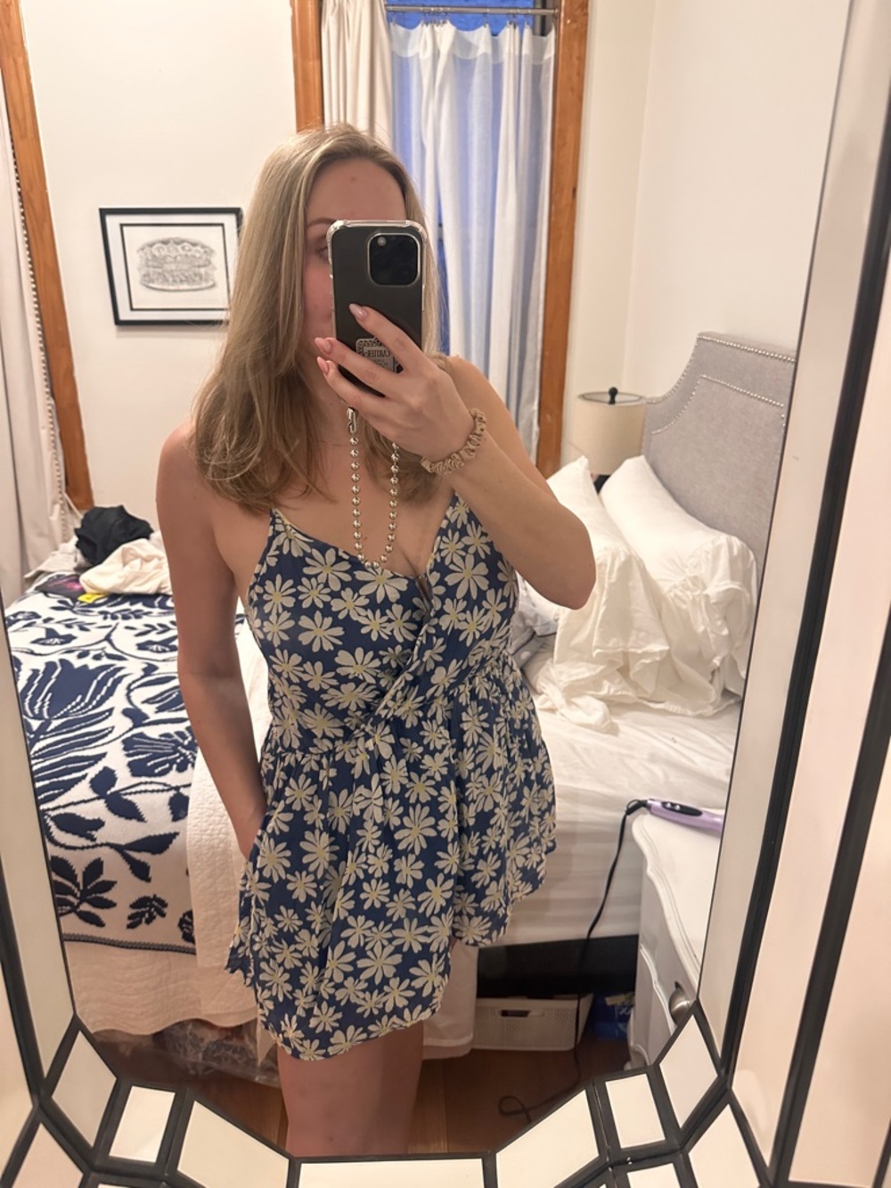 Daisy Romper with Crisscross Back